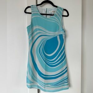 Abstract Mini Dress